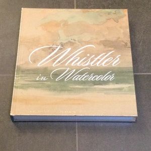 NWT “Whistler in Watercolor, Lovely Little Games” by Lee Glazer hardcover book